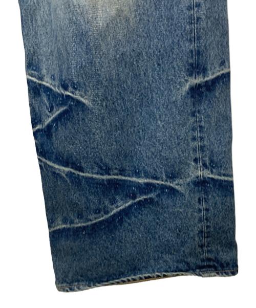 BEAMS（ビームス）BEAMS (ビームス) THUNDER BAGGY FIT DINIM インディゴ サイズ:Ｌの古着・服飾アイテム