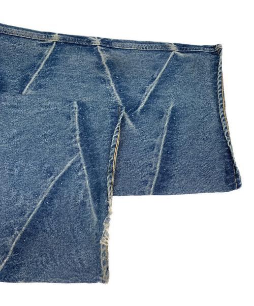 BEAMS（ビームス）BEAMS (ビームス) THUNDER BAGGY FIT DINIM インディゴ サイズ:Ｌの古着・服飾アイテム