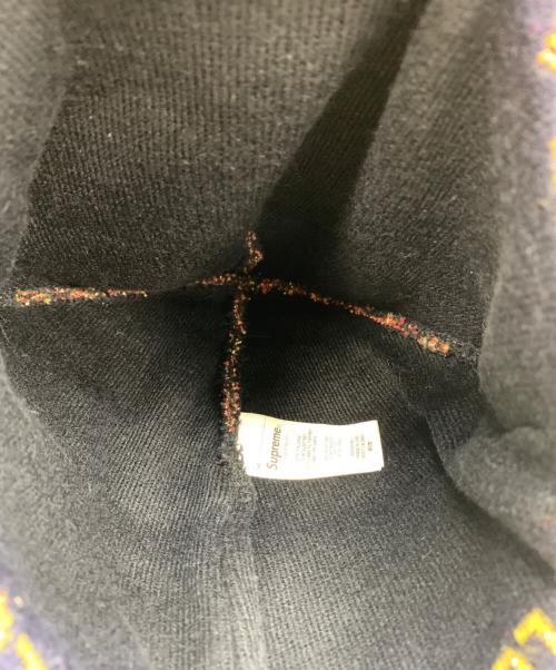 SUPREME（シュプリーム）Supreme (シュプリーム) Heart beanie ネイビー サイズ:58CM(ONE SIZE)の古着・服飾アイテム