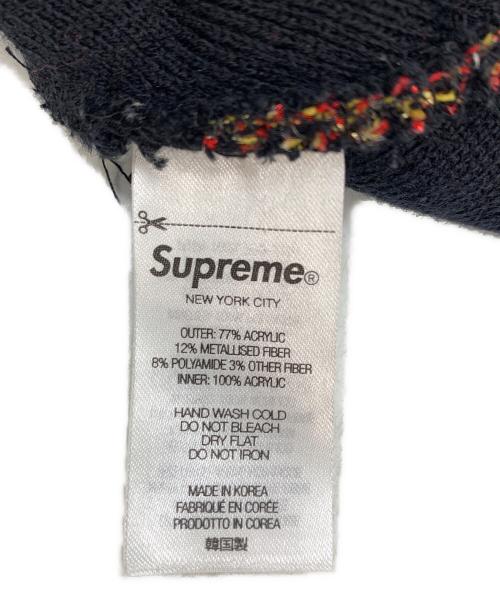 SUPREME（シュプリーム）Supreme (シュプリーム) Heart beanie ネイビー サイズ:58CM(ONE SIZE)の古着・服飾アイテム
