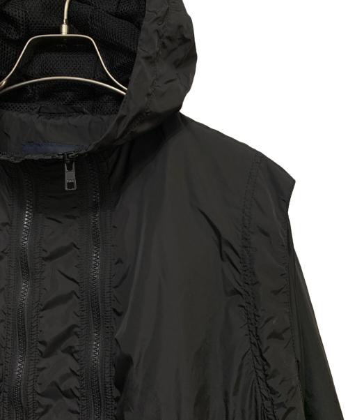 BURBERRY LONDON（バーバリーロンドン）BURBERRY LONDON (バーバリーロンドン) ダブルジップナイロンジャケット ブラック サイズ:38の古着・服飾アイテム