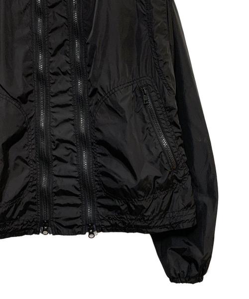 BURBERRY LONDON（バーバリーロンドン）BURBERRY LONDON (バーバリーロンドン) ダブルジップナイロンジャケット ブラック サイズ:38の古着・服飾アイテム