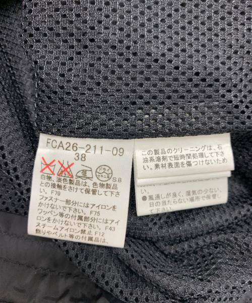 BURBERRY LONDON（バーバリーロンドン）BURBERRY LONDON (バーバリーロンドン) ダブルジップナイロンジャケット ブラック サイズ:38の古着・服飾アイテム