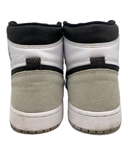 NIKE（ナイキ）NIKE (ナイキ) ハイAIR JORDAN 1 RETRO HIGH OG ホワイト×ブラック サイズ:27の古着・服飾アイテム