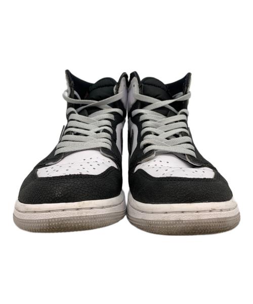 NIKE（ナイキ）NIKE (ナイキ) ハイAIR JORDAN 1 RETRO HIGH OG ホワイト×ブラック サイズ:27の古着・服飾アイテム