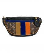 COACHコーチ）の古着「Livington Belt Bag 7」｜マルチカラー