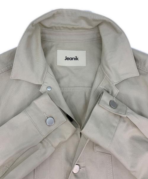 Jeanik（ジーニック）Jeanik (ジーニック) 3rdタイプ コットンジャケット ベージュ サイズ:Sの古着・服飾アイテム