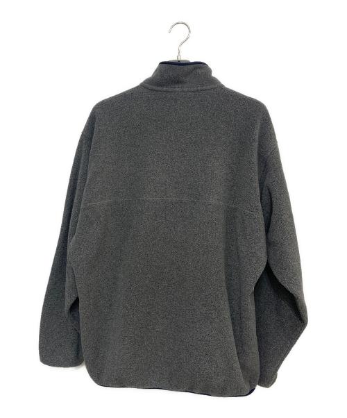 Patagonia（パタゴニア）Patagonia (パタゴニア) Synchilla Snap-T グレー×ネイビー サイズ:Ｌの古着・服飾アイテム