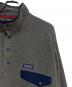 Patagonia (パタゴニア) Synchilla Snap-T グレー×ネイビー サイズ:Ｌ：20000円
