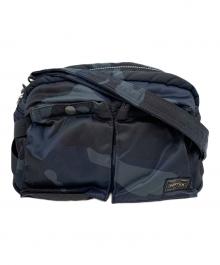 PORTER（ポーター）の古着「TANKER 30th ANNIVERSARY MODEL」｜ウッドランドネイビー（ネイビー×ブルー）