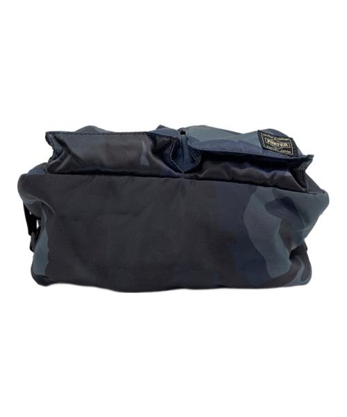PORTER（ポーター）PORTER (ポーター) TANKER 30th ANNIVERSARY MODEL ウッドランドネイビー（ネイビー×ブルー）の古着・服飾アイテム