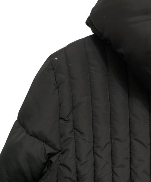 ARMANI EXCHANGE（アルマーニ エクスチェンジ）ARMANI EXCHANGE (アルマーニ エクスチェンジ) A|Xロゴ フーディパファージャケット ブラック サイズ:Sの古着・服飾アイテム