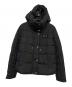 ARMANI EXCHANGE（アルマーニ エクスチェンジ）の古着「A|Xロゴ フーディパファージャケット」｜ブラック