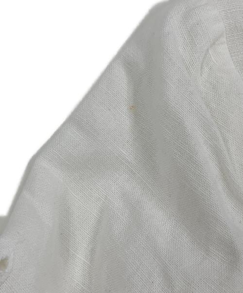 IENA（イエナ）IENA (イエナ) ノーカラージャケット アイボリー サイズ:表記無しの古着・服飾アイテム