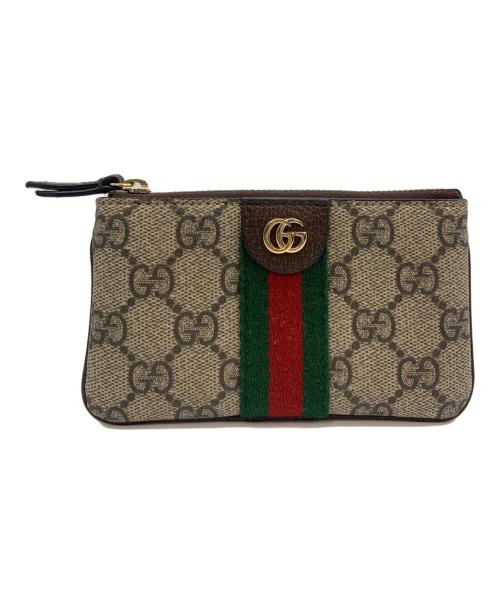 GUCCI（グッチ）GUCCI (グッチ) ジップキーポーチの古着・服飾アイテム