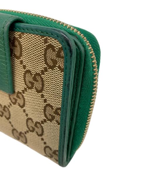 GUCCI（グッチ）GUCCI (グッチ) GGキャンバスミニウォレットの古着・服飾アイテム