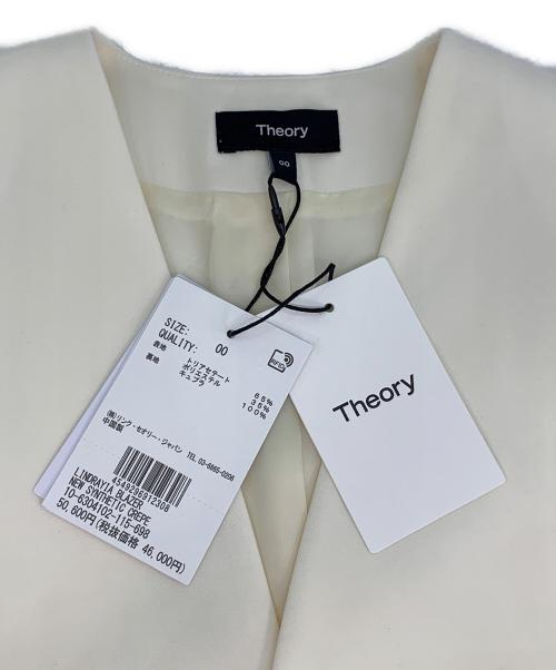 theory（セオリー）theory (セオリー) ADMIRAL CREPE LINDRAYIA B ホワイト サイズ:00 未使用品の古着・服飾アイテム