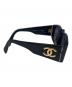 CHANEL (シャネル) サングラス ブラック：9000円