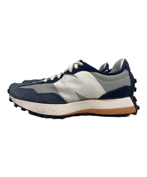 NEW BALANCE（ニューバランス）NEW BALANCE (ニューバランス) MS327OC ホワイト×ネイビー サイズ:24の古着・服飾アイテム