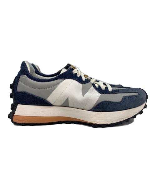 NEW BALANCE（ニューバランス）NEW BALANCE (ニューバランス) MS327OC ホワイト×ネイビー サイズ:24の古着・服飾アイテム