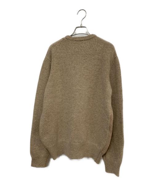 Mardi Mercredi（マルディメクルディ）MARDI MERCREDI (マルディメクルディ) カシミアブレンドニット ベージュ サイズ:ONE 未使用品の古着・服飾アイテム