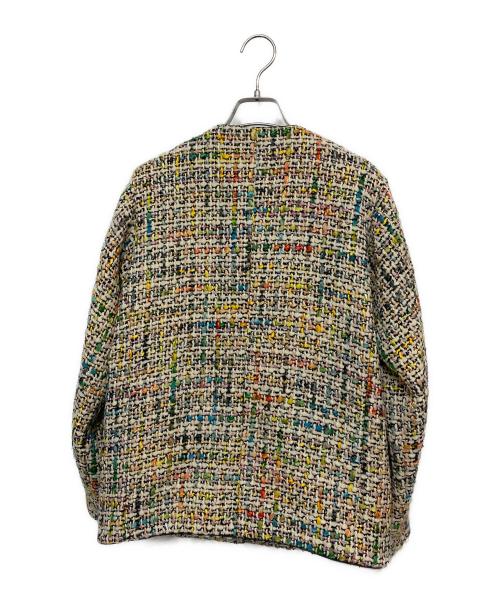 THIRD MAGAZINE（サードマガジン）THIRD MAGAZINE (サードマガジン) ファンシーツイードジャケット マルチカラー サイズ:9の古着・服飾アイテム