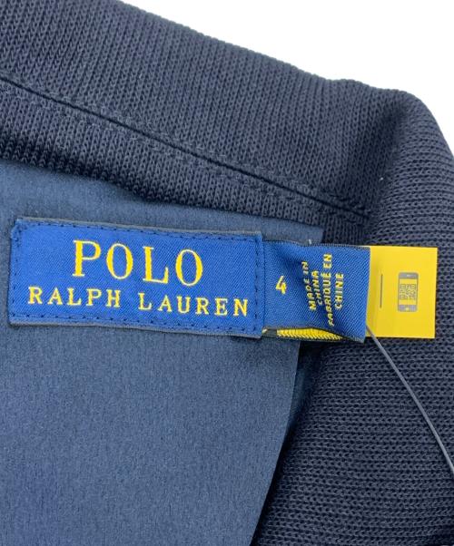 POLO RALPH LAUREN（ポロ・ラルフローレン）POLO RALPH LAUREN (ポロ・ラルフローレン) ダブルニット ジャカード ブレザー ネイビー サイズ:4 未使用品の古着・服飾アイテム