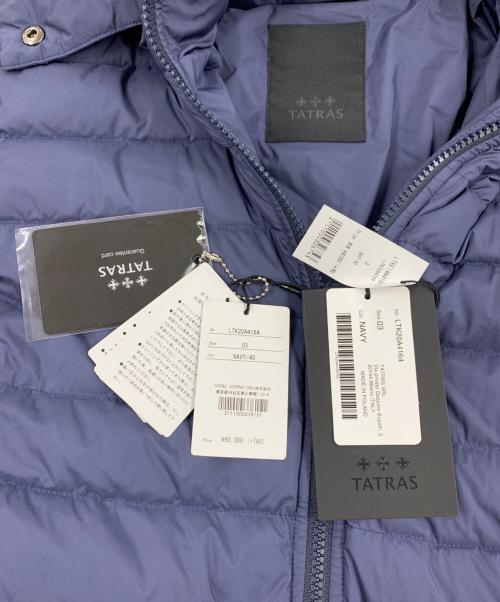 TATRAS（タトラス）TATRAS (タトラス) VARENAショートダウン ネイビー サイズ:3 未使用品の古着・服飾アイテム