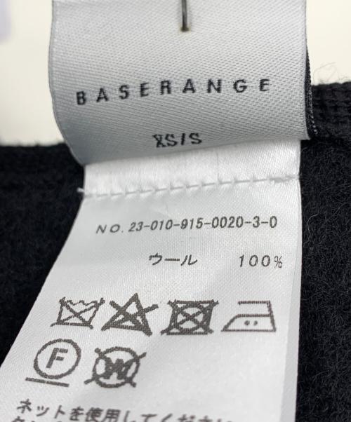 BASERANGE（ベースレンジ）BASERANGE (ベースレンジ) MAIN CAPASジャケット ブラック サイズ:XS/S 未使用品の古着・服飾アイテム
