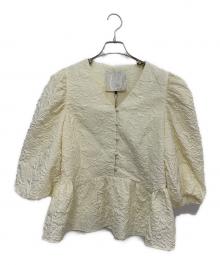 n.atelier（ナトリエ）の古着「長袖ブラウス」｜ホワイト