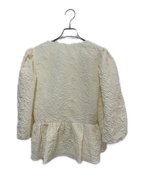 n.atelier（ナトリエ）n.atelier (ナトリエ) 長袖ブラウス ホワイト サイズ:M 未使用品の古着・服飾アイテム