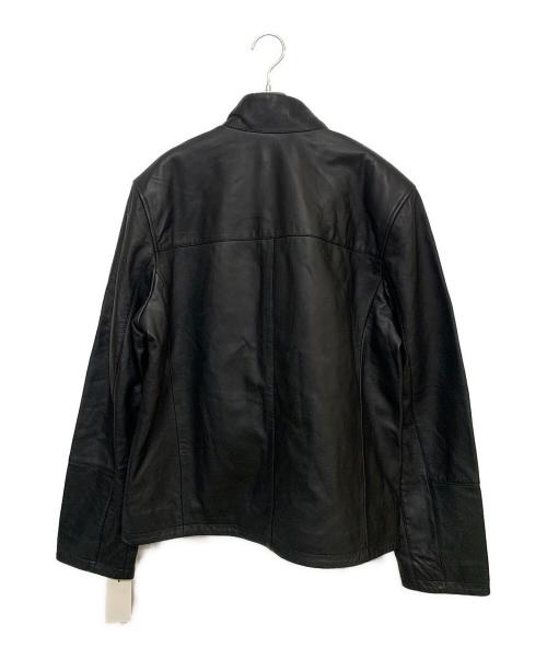 COLE HAAN（コールハーン）COLE HAAN (コールハーン) Smooth Lamb Leather Moto Jacket ブラック サイズ:M/M 未使用品の古着・服飾アイテム