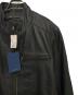COLE HAAN (コールハーン) Smooth Lamb Leather Moto Jacket ブラック サイズ:M/M 未使用品：30000円