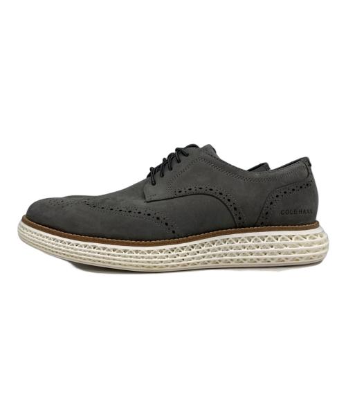 COLE HAAN（コールハーン）COLE HAAN (コールハーン) オリジナルグランド 2.0 ウィングチップ オックスフォード mens. グレー サイズ:10Mの古着・服飾アイテム
