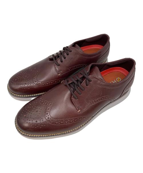 COLE HAAN（コールハーン）COLE HAAN (コールハーン) ウィングチップシューズ ブラウン サイズ: 7 1/2Mの古着・服飾アイテム