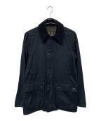 Barbourバブアー）の古着「BEDALE SL PEACHED」｜ネイビー