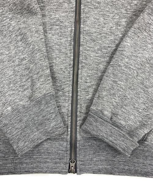 THE NORTH FACE（ザ ノース フェイス）THE NORTH FACE (ザ ノース フェイス) スクエアロゴフルジップスウェット パーカー グレー サイズ:XLの古着・服飾アイテム
