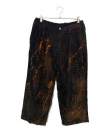 TIGHTBOOTH PRODUCTION（タイトブースプロダクション）の古着「bleach cord pants」｜ブラック