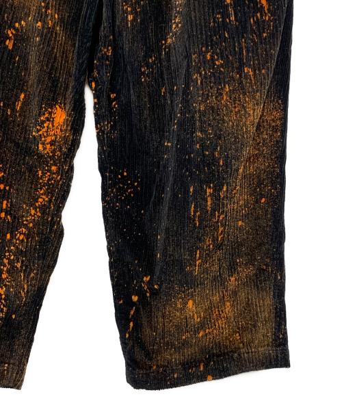 TIGHTBOOTH PRODUCTION（タイトブースプロダクション）TIGHTBOOTH PRODUCTION (タイトブースプロダクション) bleach cord pants ブラック サイズ:Lの古着・服飾アイテム