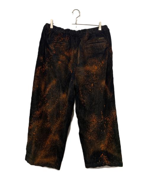 TIGHTBOOTH PRODUCTION（タイトブースプロダクション）TIGHTBOOTH PRODUCTION (タイトブースプロダクション) bleach cord pants ブラック サイズ:Lの古着・服飾アイテム