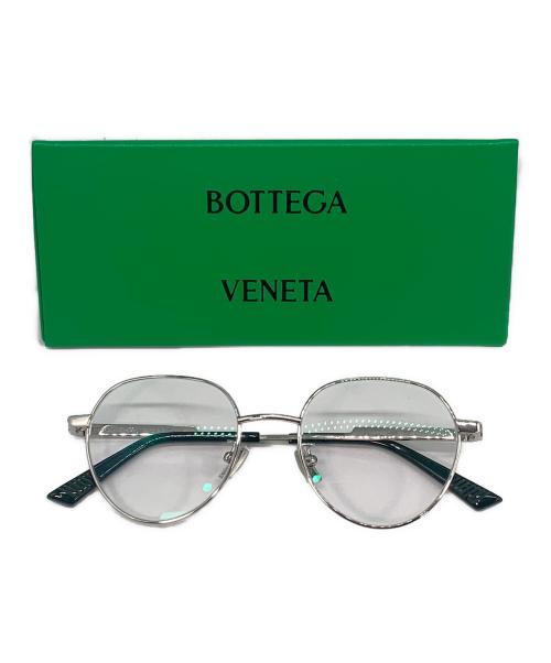 BOTTEGA VENETA（ボッテガベネタ）BOTTEGA VENETA (ボッテガベネタ) メタルフレーム眼鏡 シルバー サイズ:5119の古着・服飾アイテム