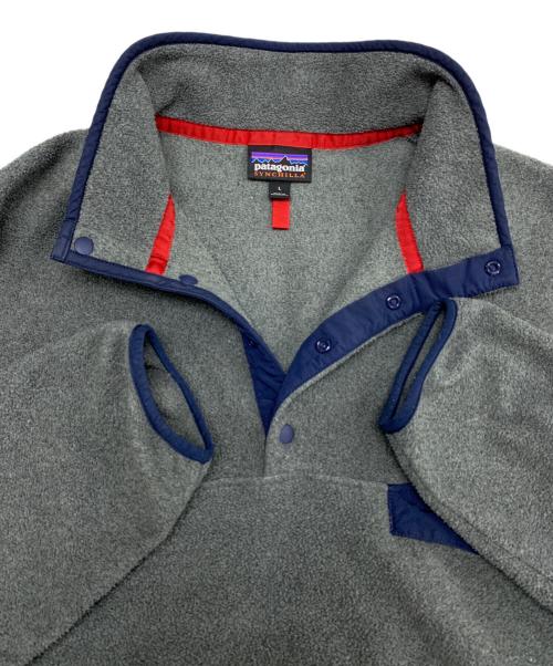 Patagonia（パタゴニア）Patagonia (パタゴニア) シンチラスナップT グレー サイズ:Ｌの古着・服飾アイテム