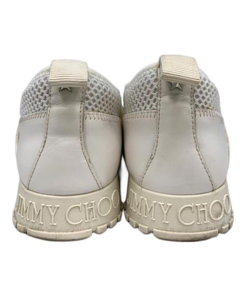 JIMMY CHOO（ジミーチュウ）JIMMY CHOO (ジミーチュウ) NIJA CORD TOGGLE ホワイト サイズ:40の古着・服飾アイテム