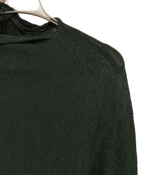PERMANENTE（ペルマネンテ）PERMANENTE (ペルマネンテ) ISSEY MIYAKE (イッセイミヤケ) 変形カットソー グリーン サイズ:2の古着・服飾アイテム