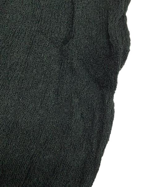 PERMANENTE（ペルマネンテ）PERMANENTE (ペルマネンテ) ISSEY MIYAKE (イッセイミヤケ) 変形カットソー グリーン サイズ:2の古着・服飾アイテム