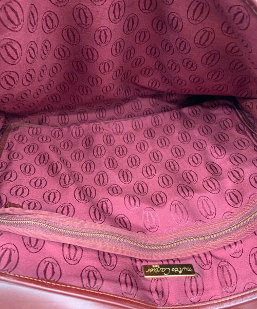 Cartier（カルティエ）Cartier (カルティエ) トートバッグ ボルドーの古着・服飾アイテム