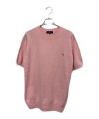 RALPH LAURENラルフローレン）の古着「半袖ニット」｜ピンク