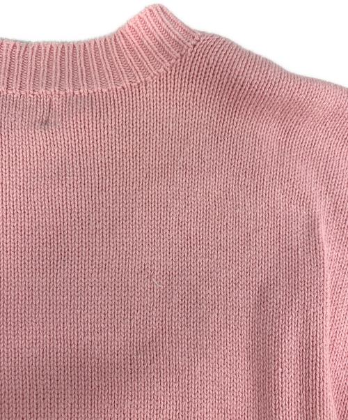 RALPH LAUREN（ラルフローレン）RALPH LAUREN (ラルフローレン) 半袖ニット ピンク サイズ:Ｌの古着・服飾アイテム