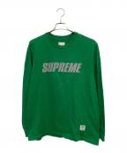 SUPREMEシュプリーム）の古着「メタリックL/S」｜グリーン
