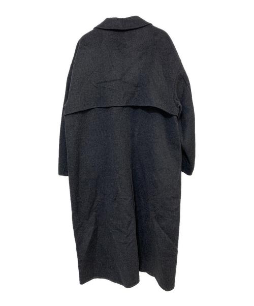 emmi（エミ）emmi (エミ) Super160ウールリバーロングコート グレー サイズ:1 未使用品の古着・服飾アイテム